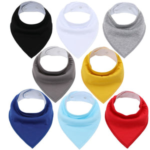Soft Colorful 100% Organic Cotton And Baby Baby Bibs