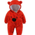 Adorable Baby Bear Hooded Jumpsuit