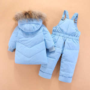 Winter Baby Snowsuit Hooded
