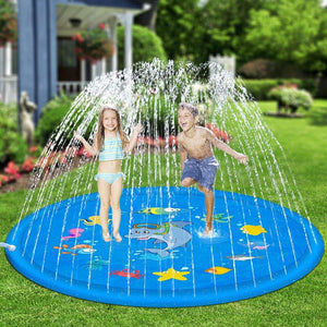 Water Spray Kids Sprinkler Play Pad Mat