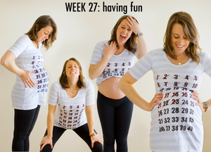 Baby Countdown Maternity Shirt