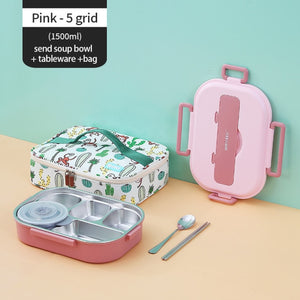 Portable Kids Lunch Box